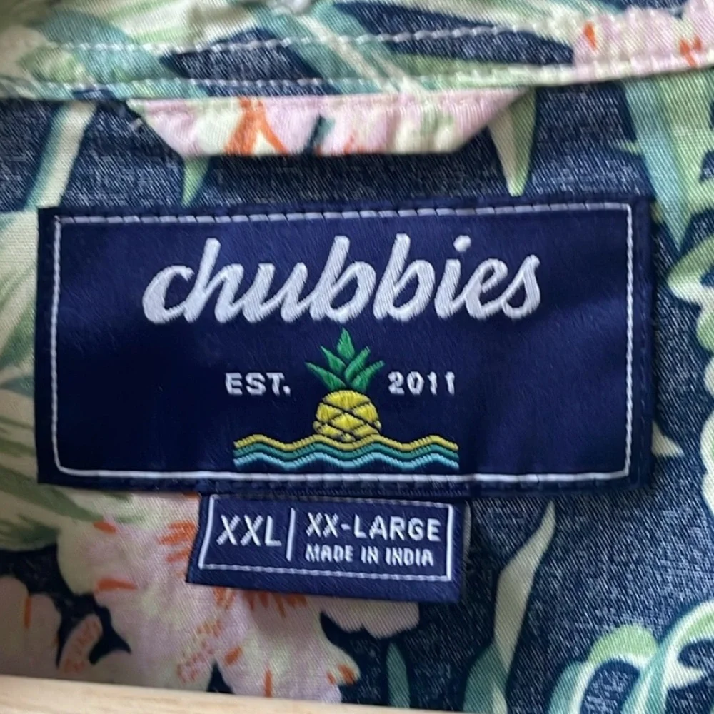 chubbies Floral Print Button Down Shirt - Picture 8 of 9